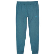 Pantaloni da tuta da uomo 4F Trousers Fnk M682 blu TEAL MELANGE