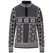 Maglione da donna Dale of Norway Vardåsen Fem Sweater blu scuro/bianco Marine Offwhite