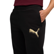 Pantaloni da tuta da donna Puma ESS METALLIC Sweatpants FL