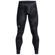 Leggings da uomo Under Armour HG Armour Printed Lgs nero/grigio Black/White