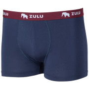 Boxer da uomo Zulu Bambus 210 blu/rosso navy/wine red