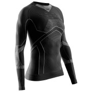 Maglietta sportiva da donna X-Bionic Energy Accumulator Light Shirt Ls nero X BLACK/LIGHT GREY