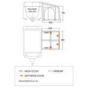 Tenda per minibus Vango Balletto Air 260 Elements ProShield