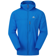Giacca a vento da uomo Mountain Equipment Aerofoil Hooded Jacket blu Atlantic Blue