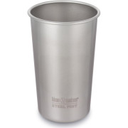 Bicchiere termico in acciaio inossidabile Klean Kanteen Steel Pint 473 ml argento Brushed Stainless