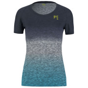 Maglietta da donna Karpos Prato Piazza W Jersey grigio/blu Sky Captain/Blue Atoll