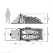 Tenda ultraleggera Hannah Hawk 2 (2022)