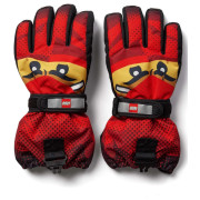 Guanti per bambini Lego Wear Lwagan 807 Red rosso Red