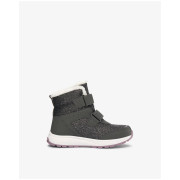 Stivali invernali per bambini Viking Outdoor Footwear Equip Glitter Warm WP 2V Charcoal/Dusty Pink