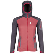 Giacca da donna High Point Merino Alpha Lady Hoody rosso BrickRed/Anthracite