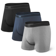 Boxer Saxx Daytripper Boxer Brief Fly 3Pk blu/grigio black/grey/navy