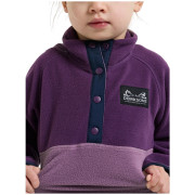 Felpa da bambino Didriksons Monte Kids Half Bu 6 Northen Purple