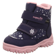 Scarpe da bambino Superfit Husky1 Blau/Rosa blu/rosa Blau/Rosa