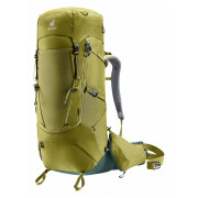 Zaino da trekking Deuter Aircontact Core 60+10 giallo/verde cactus-ivy