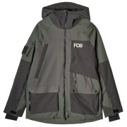 Giacca invernale da uomo 4F Technical Jacket M511 verde/grigio KHAKI