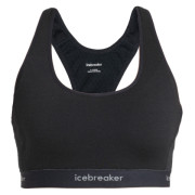 Reggiseno sportivo Icebreaker Women Merino 125 ZoneKnit™ Racerback Bra nero Black