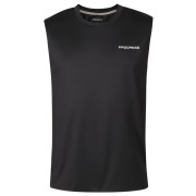 Canotta da uomo Progress Driver Singlet nero
