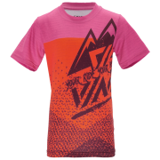 Maglia da ciclismo per bambini Silvini Denni viola/arancio orange-fuchsia