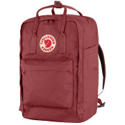 Zaino da città Fjällräven Kånken Laptop 17" rosso Ox Red