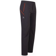 Pantaloni softshell da uomo Montura Octa Hybrid Pants grigio scuro Antracite/Orange