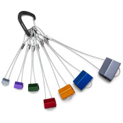 Nut set per arrampicata Black Diamond Wired Hex Set #4-10 mix1