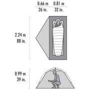 Tenda ultraleggera MSR Hubba Hubba LT 1P