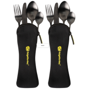 Posate Ridge Monkey DLX Cutlery Set Twin Pack