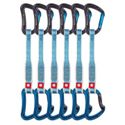 Set express Ocún Raven Qd Zoom 20 Cm 6-Pack blu Blue
