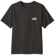 Maglietta da uomo Patagonia M's '73 Skyline T-Shirt nero Ink Black