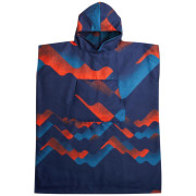 Poncho PackTowl Changing Poncho blu scuro Riso Wave