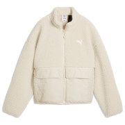 Giacca da donna Puma Re:Fibre Sherpa Jacket W bianco Alpine Snow
