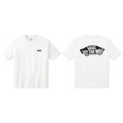 Maglietta da uomo Vans Double Standard SS Tee bianco/nero White/Black