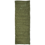 Sacco a pelo in piuma Warmpeace Quilt 300 verde scuro CallaGreen/Black