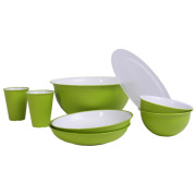 Set di stoviglie Omada Sanaliving Pic-Nic Set 8 verde Verdemel