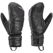 Guanti da sci da donna Leki Montera Prime Women Mitt nero black-blackberry gray