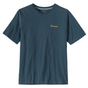 Maglietta da uomo Patagonia M's Water People Banner T-Shirt blu scuro Summit Blue