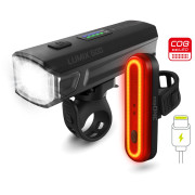 Luci anteriori / posteriori Just One Lumix 500 Set nero