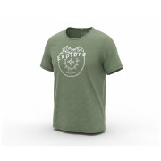 Maglietta da uomo Devold Active Explore Tee Man verde Forest