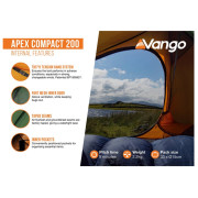 Tenda da trekking Vango Apex Compact 200