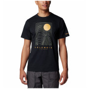 Maglietta da uomo Columbia Csc™ Seasonal Logo Tee nero Black, Linear Drifts