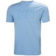 Maglietta da uomo Helly Hansen Tech Logo T-Shirt azzurro Cyan