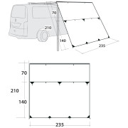 Tendalino Outwell Hillcrest Tarp