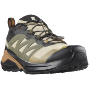 Scarpe da corsa da uomo Salomon X-Adventure Gore-Tex marrone/nero Safari / Black / Sugar Almond