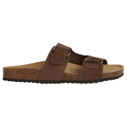 Pantofole da donna Geox D Brionia marrone COFFEE