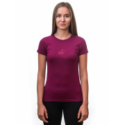 Maglietta da donna Sensor Merino Wool PT Orchidea