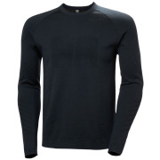 Maglietta funzionale da uomo Helly Hansen Lifa Merino Knitevo Crew nero 990 Black