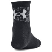 Calzini per bambini Under Armour Yth UA Essential 6Pk Qtr Black