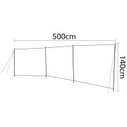 Paravento Bo-Camp Brendan - 3 díly