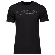 Maglietta da uomo Black Diamond M Bd Icon Full Moon Ss Tee