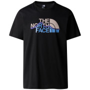 Maglietta da uomo The North Face M S/S Mountain Line Tee nero Tnf Black